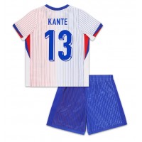 Camisa de Futebol França Kante #13 Equipamento Secundário Infantil Europeu 2024 Manga Curta (+ Calças curtas)